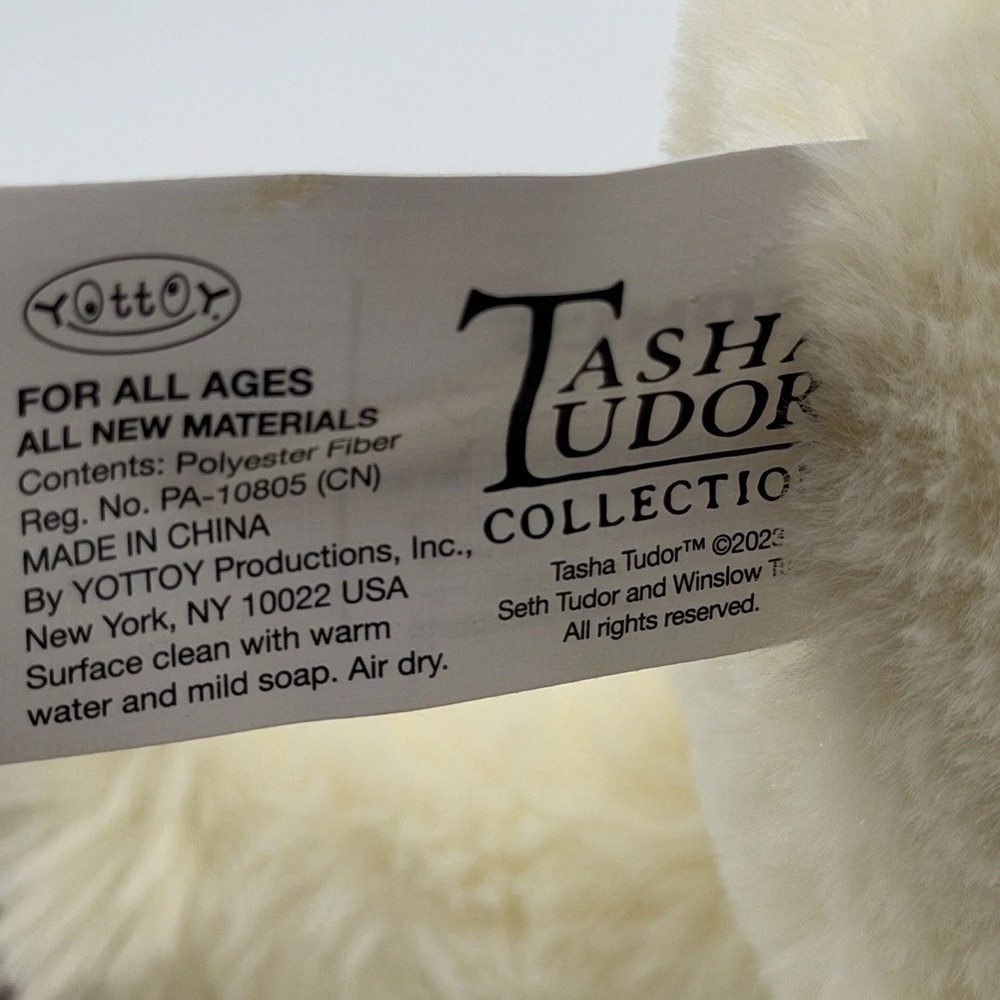 Kohl's Cares Tasha‎ Tudor Plush Lamb Sheep 14" Stuffed Animal YOTTO - Picture 5 of 8